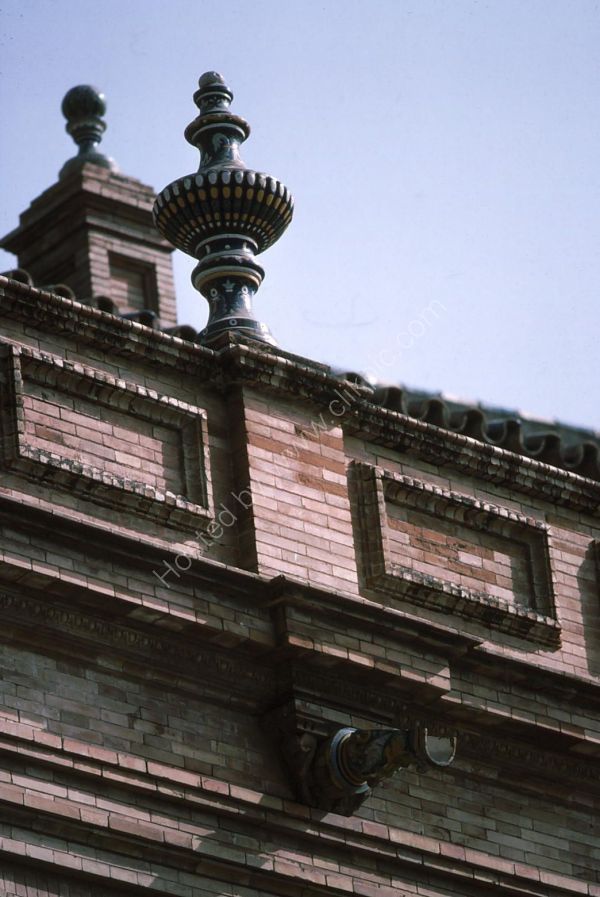 Building Detail, Plaza de Espana, Seville